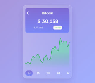 Live data displayed on the Worthmintery crypto trading platform overview
